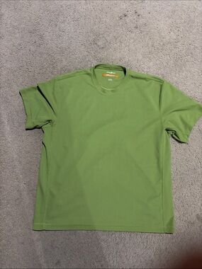 Eddies Bauer Men's Performance systems Crew Neck T-Shirt - Green